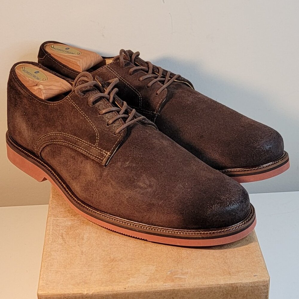1901 CARSON BROWN SUEDE OXFORD by NORDSTROM (Size 12)